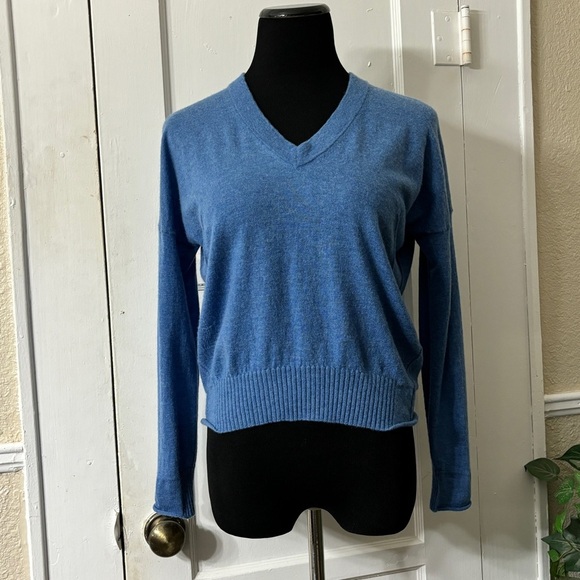 Zadig & Voltaire Brumy CP Cashmere Perforated Logo Sweater - Picture 1 of 13